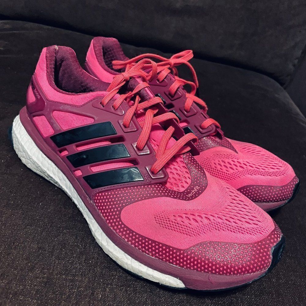Pre Loved Adidas Energy Boost 2 Pink Magenta 9.5 US 42 EUR